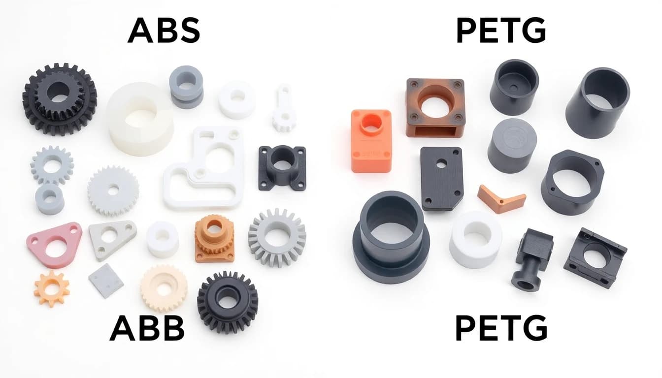 ABS vs PETG voor functionele onderdelen: welk materiaal kies je?