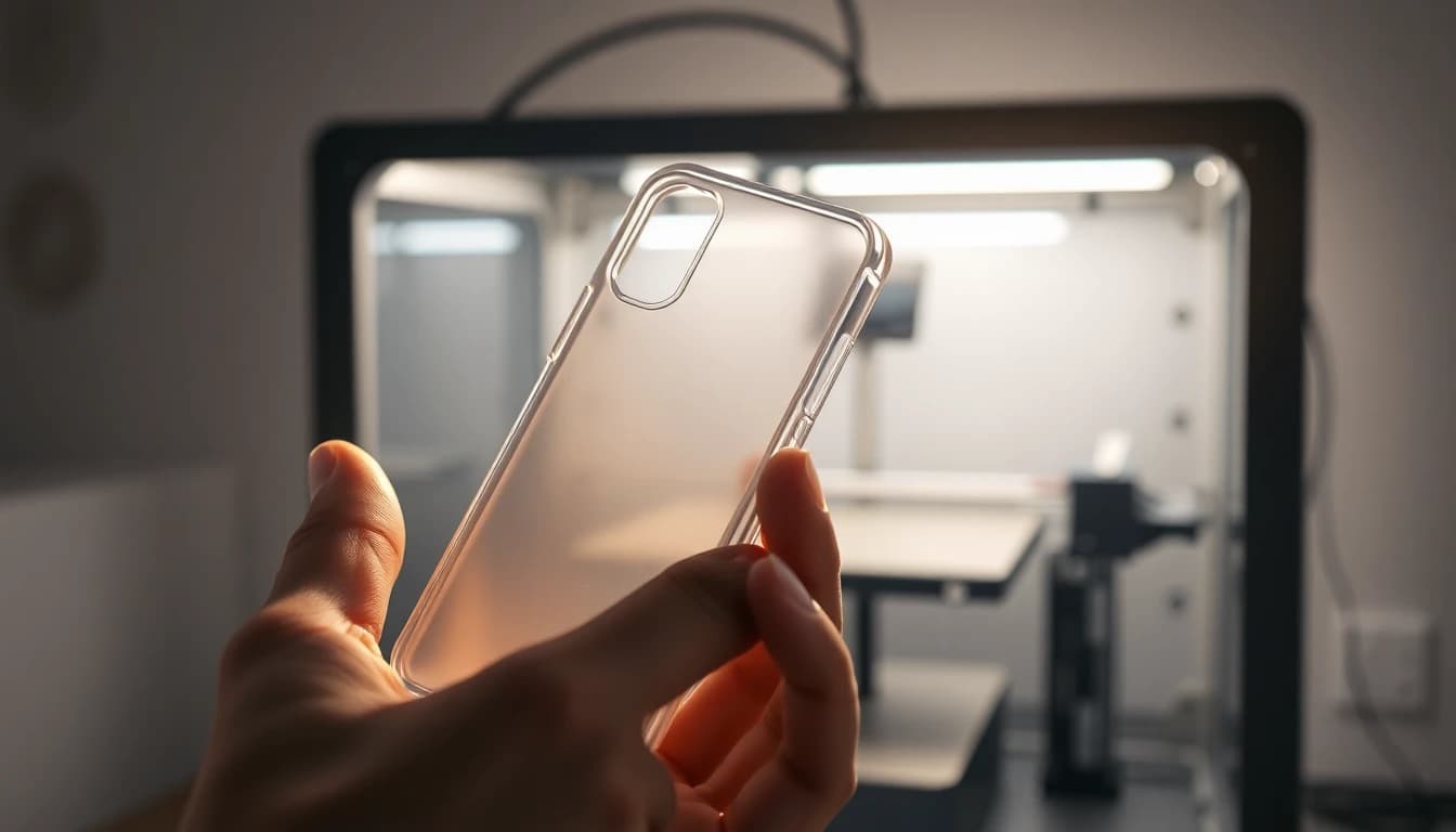 TPU telefoonhoesje laten 3D printen: flexibele bescherming op maat