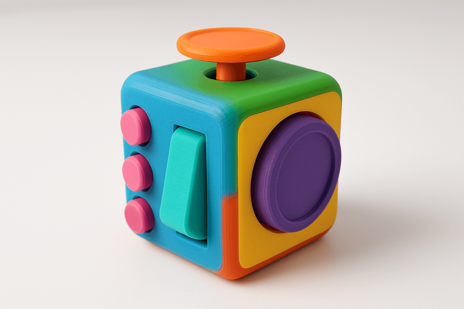 Fidget cube STL bestand laten printen: dit moet je weten